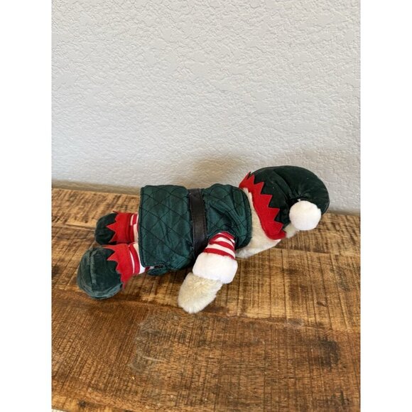 2001 Starbucks Bearista Bear Holiday Elf 17th Edition Christmas Plush - Picture 8 of 8